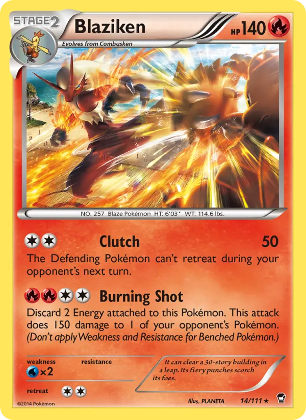 14 Blaziken – Furious Fists
