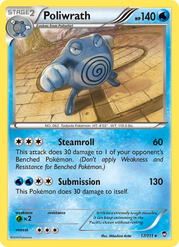 17 Poliwrath – Furious Fists