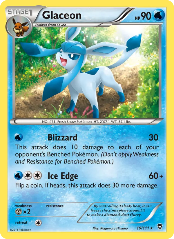 19 Glaceon – Furious Fists