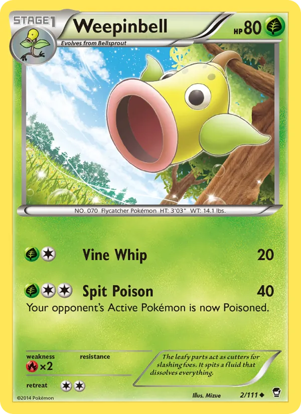 2 Weepinbell – Furious Fists