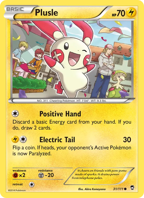 31 Plusle – Furious Fists