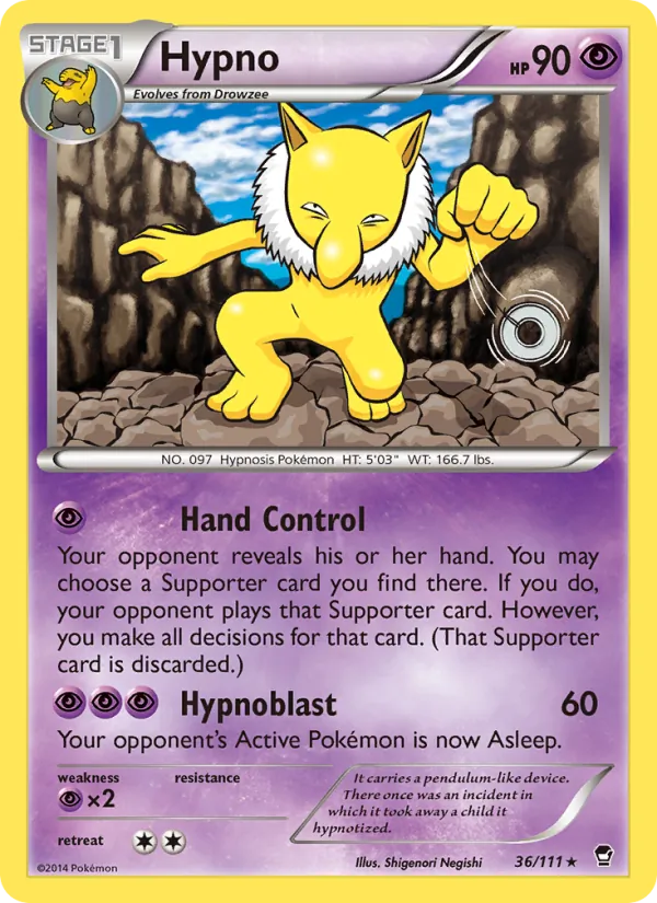 36 Hypno – Furious Fists