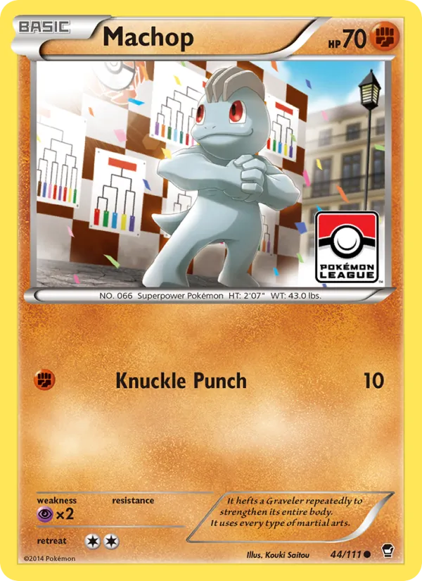 44 Machop – Furious Fists