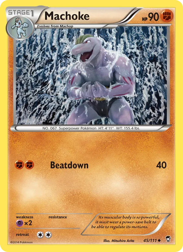 45 Machoke – Furious Fists