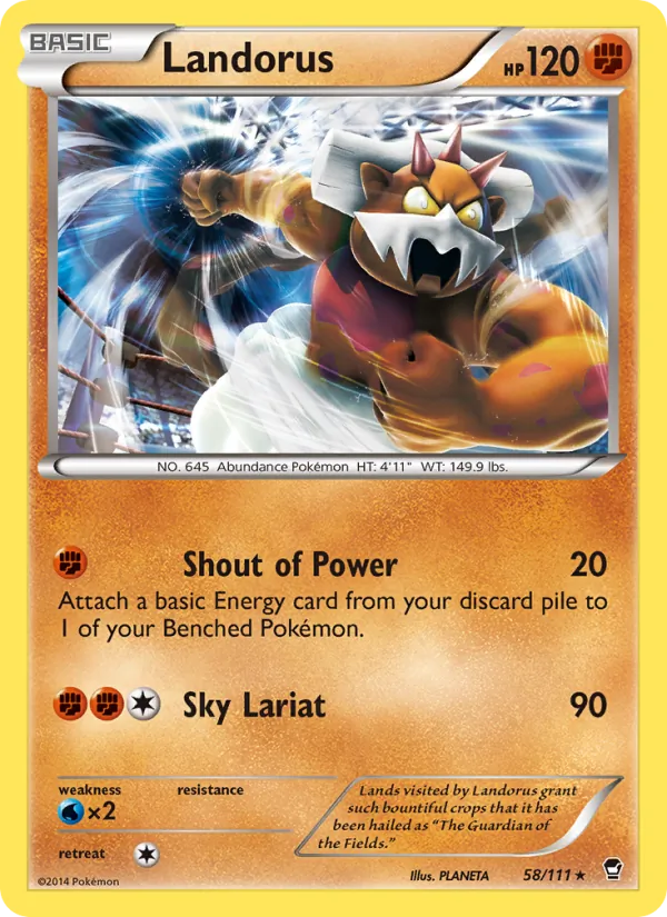 58 Landorus – Furious Fists