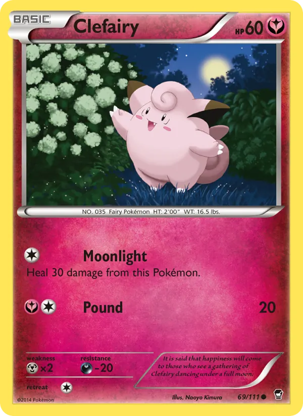 69 Clefairy – Furious Fists