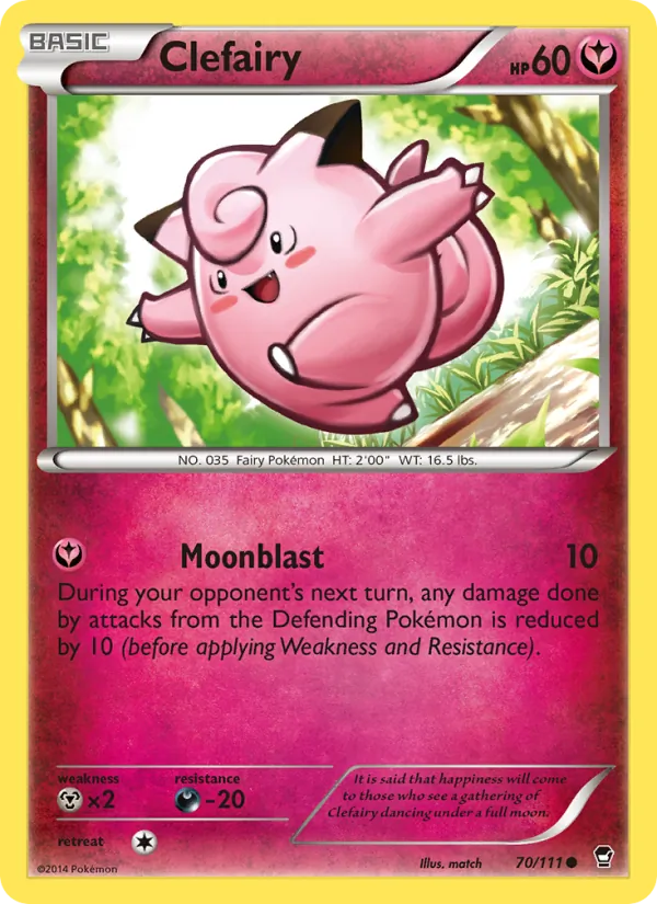 70 Clefairy – Furious Fists