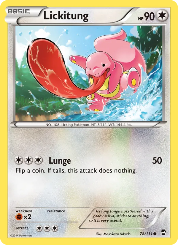 78 Lickitung – Furious Fists