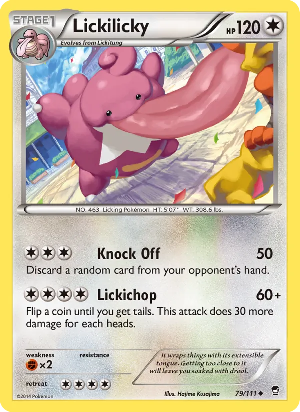 79 Lickilicky – Furious Fists