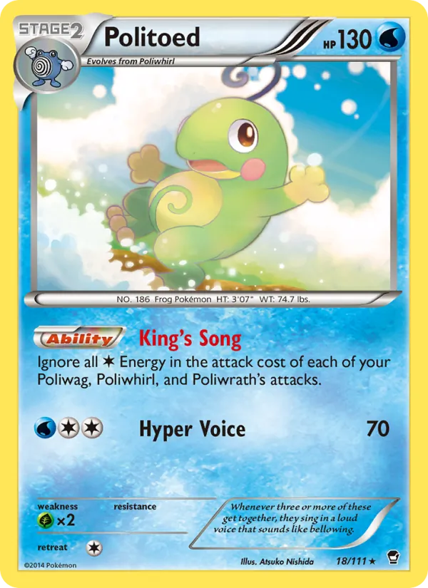 18-RH Politoed – Furious Fists