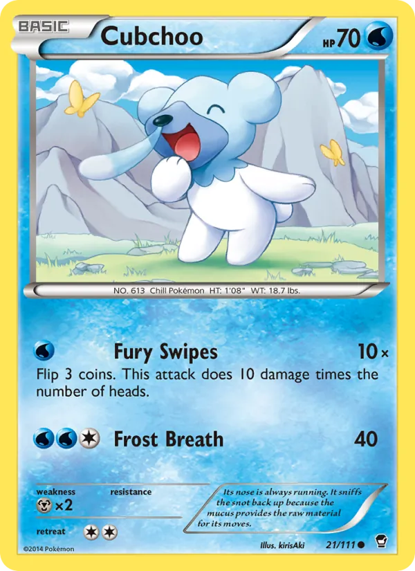 21-RH Cubchoo – Furious Fists