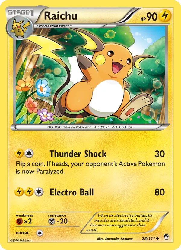 28-RH Raichu – Furious Fists