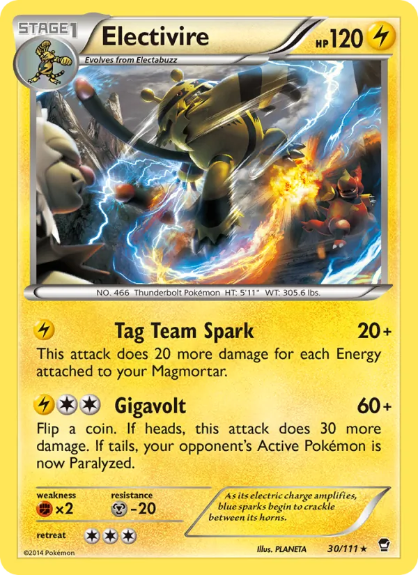 30-RH Electivire – Furious Fists