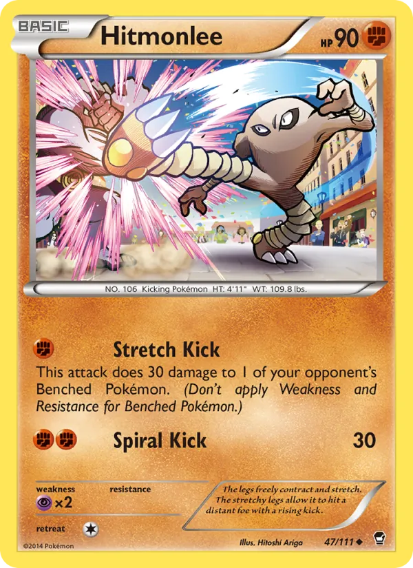 47-RH Hitmonlee – Furious Fists