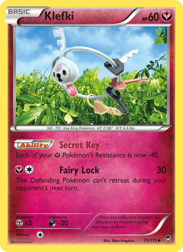 73-RH Klefki – Furious Fists