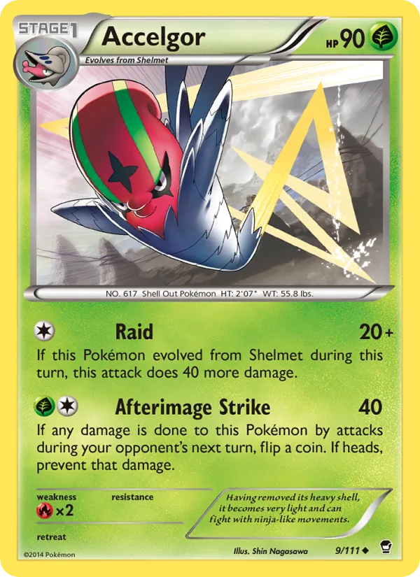 9-RH Accelgor – Furious Fists