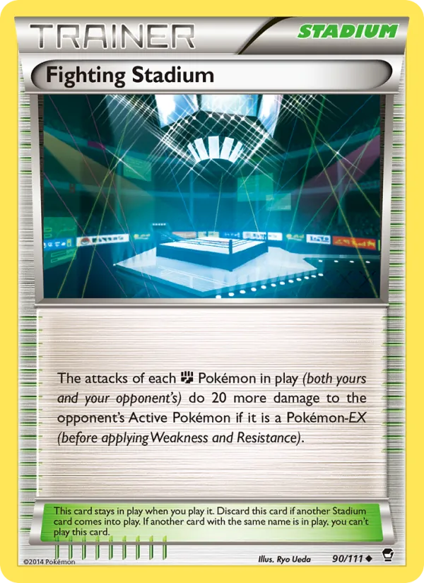 90-RH Fighting Stadium – Furious Fists
