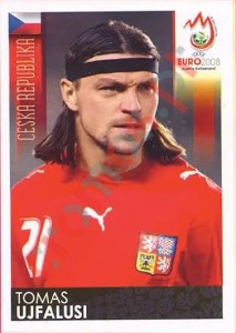 82 Tomas Ujfalusi – UEFA Euro Austria-Switzerland 2008 Panini
