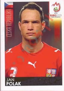 90 Jan Polak – UEFA Euro Austria-Switzerland 2008 Panini