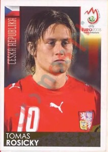 91 Tomas Rosicky – UEFA Euro Austria-Switzerland 2008 Panini