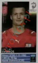 94x Vaclav Sverkos – UEFA Euro Austria-Switzerland 2008 Panini