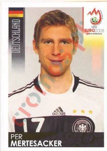 209 Per Mertesacker – UEFA Euro Austria-Switzerland 2008 Panini