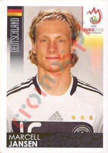 213 Marcell Jansen – UEFA Euro Austria-Switzerland 2008 Panini