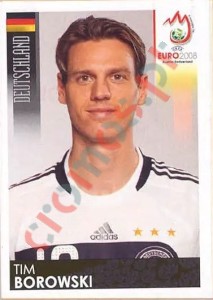218 Tim Borowski – UEFA Euro Austria-Switzerland 2008 Panini