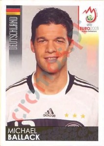 221 Michael Ballack – UEFA Euro Austria-Switzerland 2008 Panini