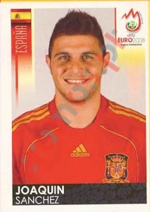 429 Joaquin Sanchez – UEFA Euro Austria-Switzerland 2008 Panini