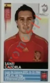 429x Santi Cazorla – UEFA Euro Austria-Switzerland 2008 Panini
