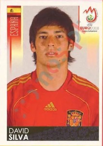 430 David Silva – UEFA Euro Austria-Switzerland 2008 Panini
