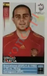 431x Sergio Garcia – UEFA Euro Austria-Switzerland 2008 Panini