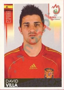 433 David Villa – UEFA Euro Austria-Switzerland 2008 Panini