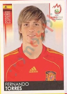 434 Fernando Torres – UEFA Euro Austria-Switzerland 2008 Panini