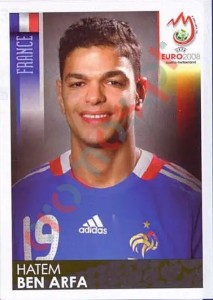 352 Hatem Ben Arfa – UEFA Euro Austria-Switzerland 2008 Panini