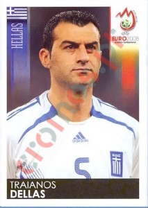 365 Traianos Dellas – UEFA Euro Austria-Switzerland 2008 Panini