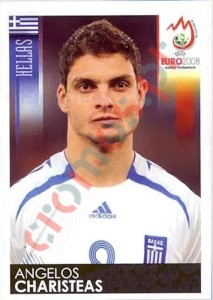 382 Angelos Charisteas – UEFA Euro Austria-Switzerland 2008 Panini