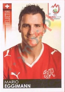 60 Mario Eggimann – UEFA Euro Austria-Switzerland 2008 Panini