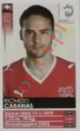 66x Ricardo Cabanas – UEFA Euro Austria-Switzerland 2008 Panini
