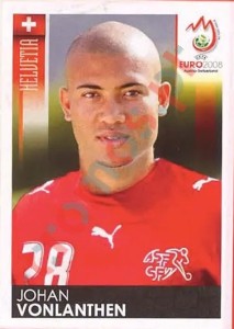 68 Johan Vonlanthen – UEFA Euro Austria-Switzerland 2008 Panini