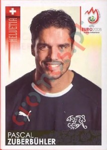 71 Pascal Zuberbühler – UEFA Euro Austria-Switzerland 2008 Panini