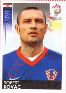 186 Robert Kovac – UEFA Euro Austria-Switzerland 2008 Panini