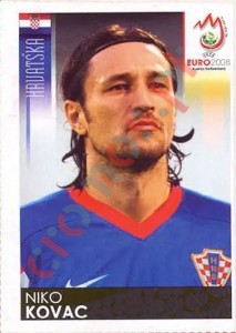 190 Niko Kovac – UEFA Euro Austria-Switzerland 2008 Panini