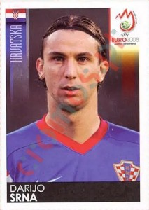 191 Darijo Srna – UEFA Euro Austria-Switzerland 2008 Panini