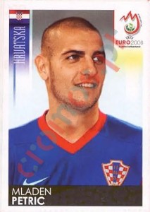 200 Mladen Petric – UEFA Euro Austria-Switzerland 2008 Panini