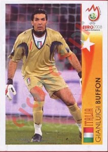 462 Gianluigi Buffon - Italia – UEFA Euro Austria-Switzerland 2008 Panini
