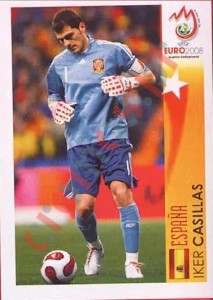 465 Iker Casillas - España – UEFA Euro Austria-Switzerland 2008 Panini