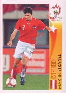 473 Martin Stranzl - Österreich – UEFA Euro Austria-Switzerland 2008 Panini
