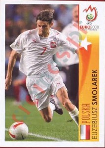 487 Euzebiusz Smolarek - Polska – UEFA Euro Austria-Switzerland 2008 Panini